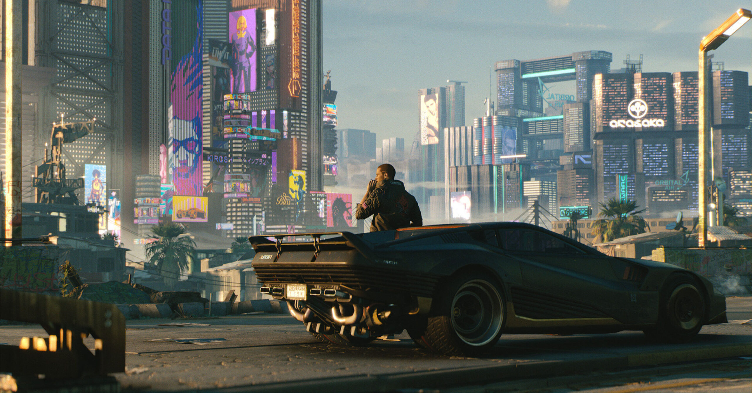 Кадр з гри Cyberpunk 2077